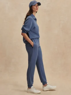 The Slim Cuff Pant 27.5 - Bijou Blue