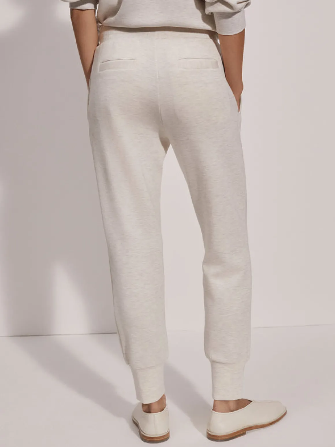 The Slim Cuff Pant 25 - Ivory Marl