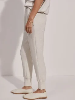 The Slim Cuff Pant 25 - Ivory Marl