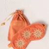Velvet Eye Mask - Rust Sun Goddess