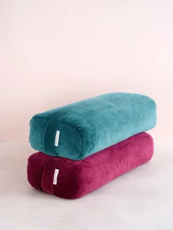 Velvet Small Rectangular Buckwheat Bolster