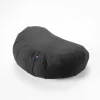 Yogamatters Organic Cotton Crescent Meditation Cushion - Black