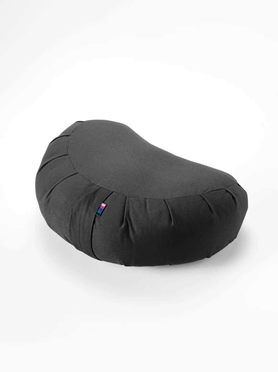 Yogamatters Organic Cotton Crescent Meditation Cushion - Black