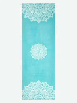 Yoga Mat Towel - Mandala Turquoise