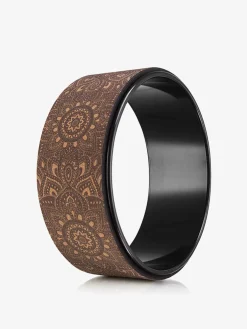 Yoga Wheel - Mandala Black