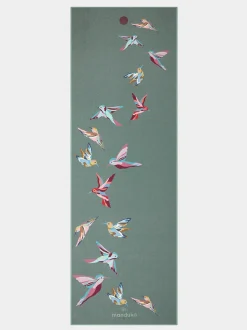 Yogitoes Hummingbird Collection Yoga Mat Towel - Flock