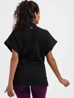 Yumea Kimono Top - Onyx Black