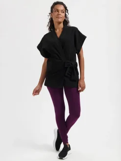 Yumea Kimono Top - Onyx Black