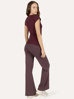 Zefira Yoga Tee - Fig