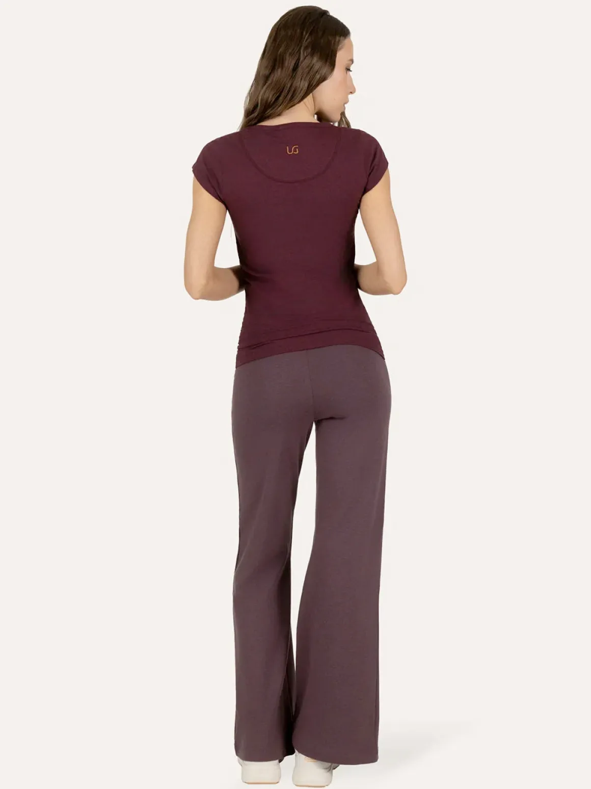 Zefira Yoga Tee - Fig